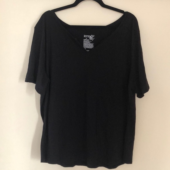 Terra&sky black T-shirt - Picture 4 of 5